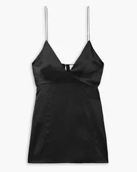 KHAITE Grisella silk-charmeuse camisole - Black Black