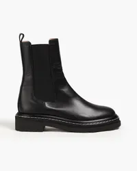 Alberta Ferretti Leather Chelsea boots - Black Black