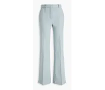 Tafira stretch-cotton flared pants - Blue