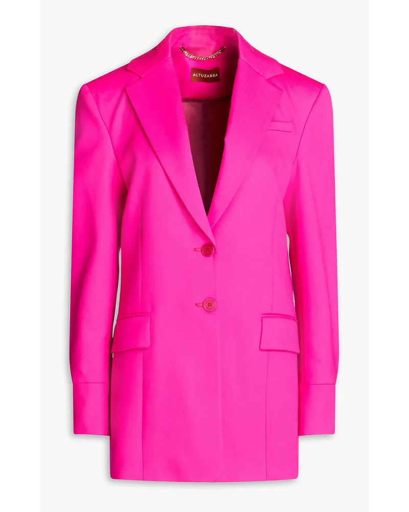 Altuzarra Wool-blend twill blazer - Pink Pink