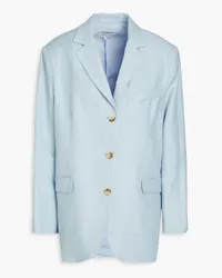 Loulou Studio Sore linen-blend twill blazer - Blue Blue