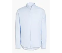 Cotton Oxford shirt - Blue