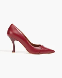 Malone Souliers Jhene leather pumps - Burgundy Burgundy