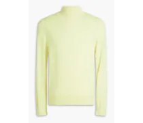 Wool turtleneck sweater - Yellow