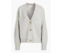 Zanzibar wool and cashmere-blend cardigan - Gray