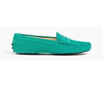 Gommino suede loafers - Green