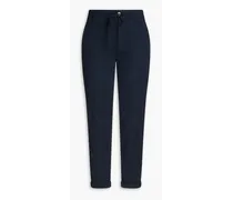 Christy cropped Lyocell tapered pants - Blue