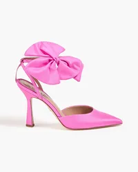 Sam Edelman Halie bow-detailed satin pumps - Pink Pink