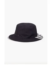 Thom Browne Jacquard-trimmed wool bucket hat - Blue Blue