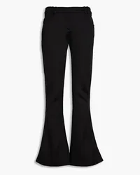 Balmain Stretch-jersey flared pants - Black Black