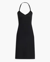 KHAITE Mischa cotton-jersey halterneck dress - Black Black