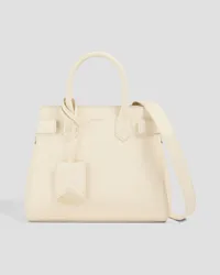 Serapian Meline leather tote - White White