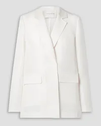 Lafayette148 Silk-organza blazer - White White