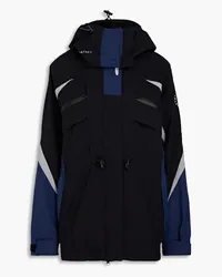 adidas Appliquéd shell hooded jacket - Black Black