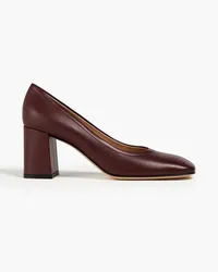 Gianvito Rossi Leather pumps - Burgundy Burgundy