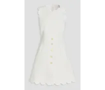 Crepe mini dress - White