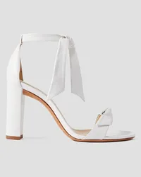 Alexandre Birman Clarita bow-embellished leather sandals - White White