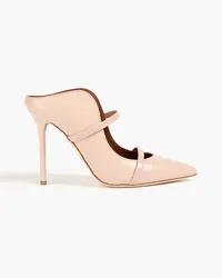 Malone Souliers Maureen croc-effect leather pumps - Pink Pink