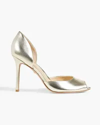 Veronica Beard Gadot metallic leather pumps - Metallic Metallic