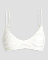 ViX Dune Luli ribbed bikini top - White White