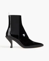 Thom Browne Patent-leather ankle boots - Black Black