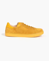 Gianvito Rossi Suede sneakers - Yellow Yellow