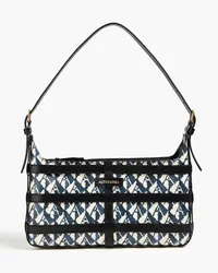 Altuzarra Park Place printed leather shoulder bag - Black Black