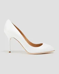 Sergio Rossi Chichi leather pumps - White White