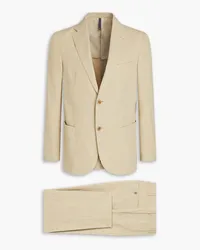 Slowear Montedoro slim-fit cotton suit - Neutral Neutral