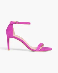 Stuart Weitzman Suede sandals - Purple Purple