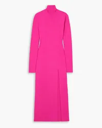 Zeynep Arcay Stretch-knit turtleneck midi dress - Pink Pink