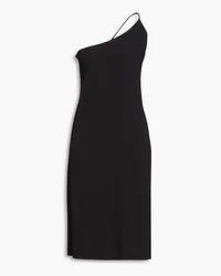 Acne Studios One-shoulder crepe dress - Black Black