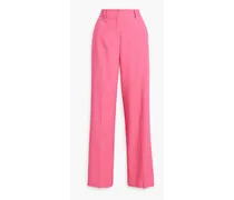 Woven wide-leg pants - Pink