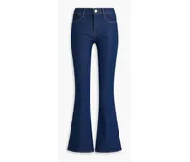 Le High Flare high-rise flared jeans - Blue