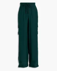 ATM Silk-satin cargo pants - Green Green