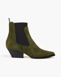 Sergio Rossi Suede ankle boots - Green Green