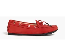 City Gommino suede loafers - Red