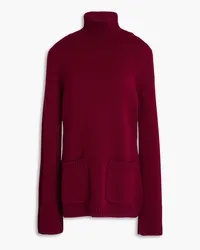 Lisa Yang Cashmere turtleneck sweater - Burgundy Burgundy