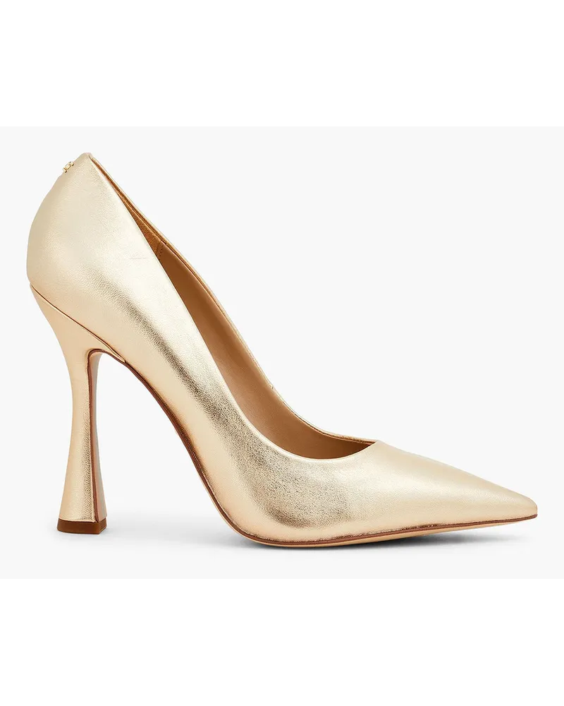 Sam Edelman Antonia metallic leather pumps - Metallic Metallic