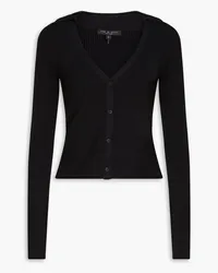 Rag & Bone Asher ribbed-knit cardigan - Black Black