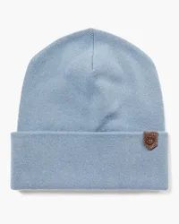 Brunello Cucinelli Bead-embellished cashmere beanie - Blue Blue