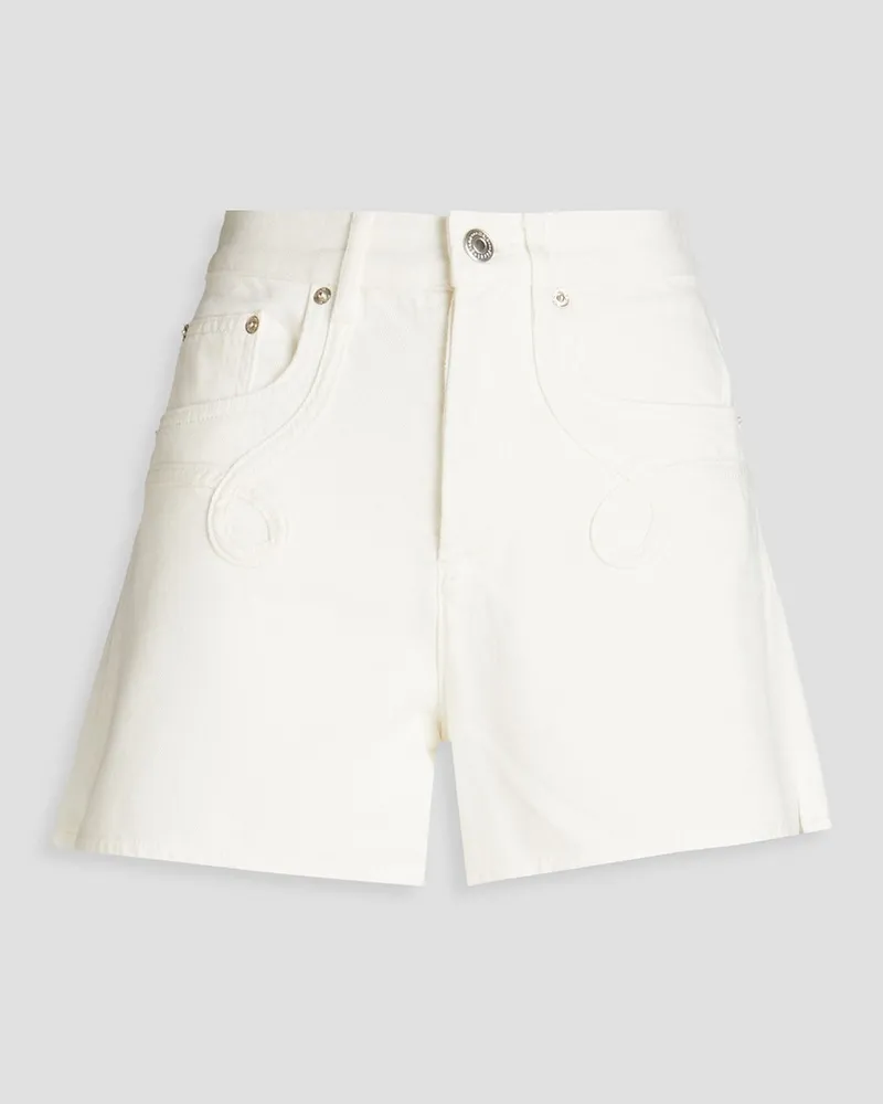 Maje Denim shorts - White White