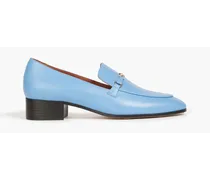 Leather loafers - Blue