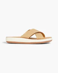 Ancient Greek Sandals Thais raffia slides - Neutral Neutral