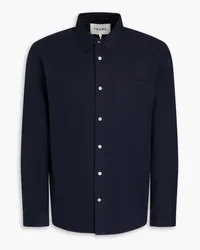 Frame Denim Cotton and Lyocell-blend twill shirt - Blue Blue