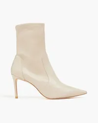 Stuart Weitzman Stretch-leather sock boots - Neutral Neutral