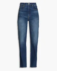 SLVRLAKE London high-rise straight-leg jeans - Blue Blue