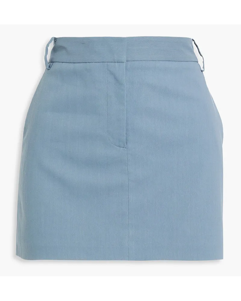 tibi Twill mini skirt - Blue Blue