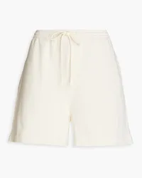 Vince French cotton-terry shorts - White White