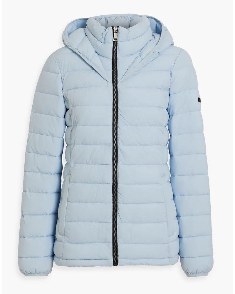 DKNY Quilted shell hooded jacket - Blue Blue